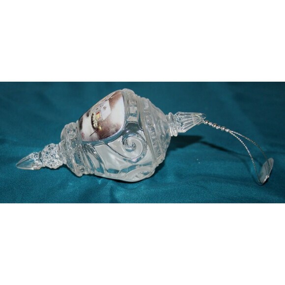 2013 Thomas Kinkade Crystal Christmas Ornament Blessings of Love Holiday Decor - Picture 3 of 5